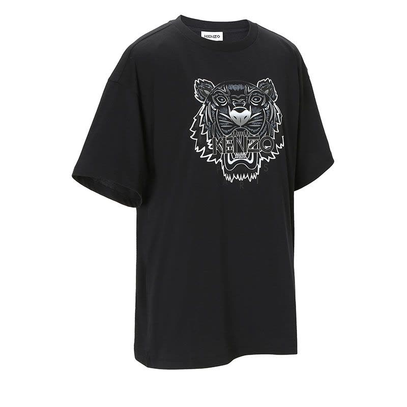 KENZO 短袖T恤 虎头 棉质 FB52TS9724YG图片