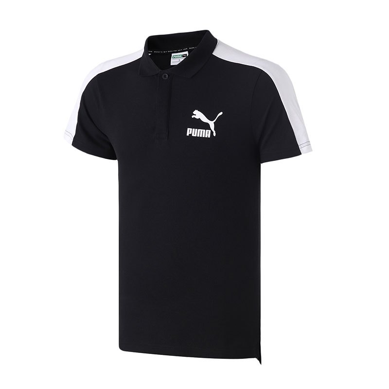 PUMA彪马男装运动服休闲上衣翻领半袖POLO衫579207