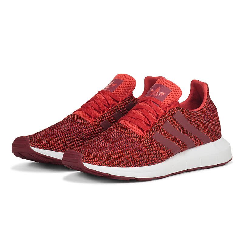 ADIDAS阿迪达斯三叶草中性SWIFTRUN袜套式跑步休闲鞋CG4117图片