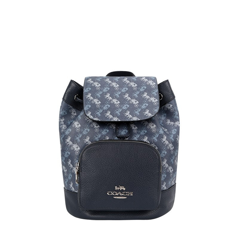 蔻驰coach奢侈品女士背包时尚休闲马车图腾双肩包背包91110svqb8