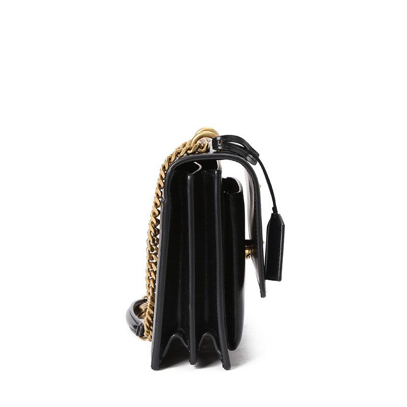 预订 SAINT LAURENT（YSL） SUNSET中号 光滑皮革 链条包442906图片