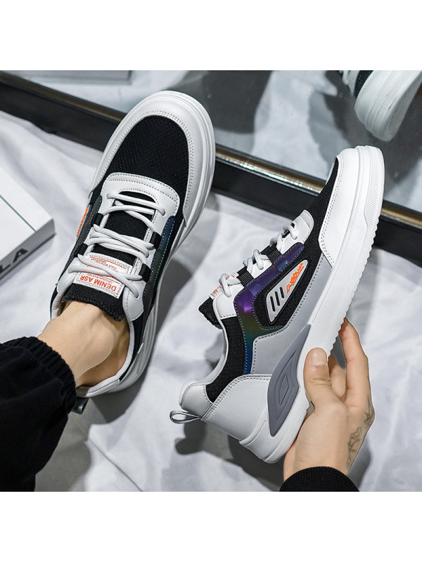 Ceba春夏季新款简约风休闲鞋2022韩版时尚青少年出街百搭板鞋男