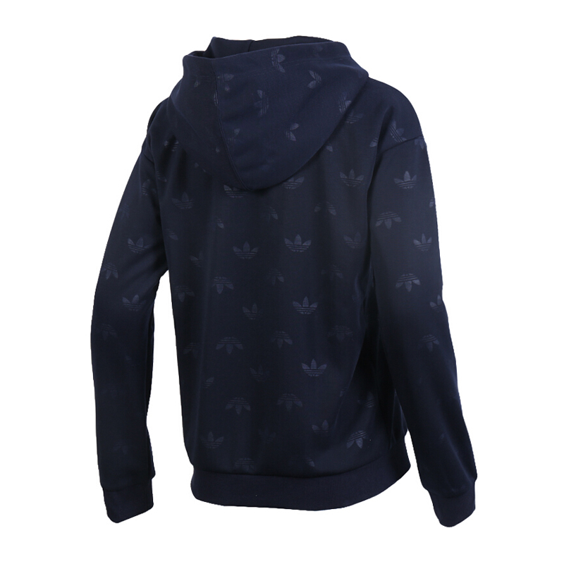 Adidas阿迪达斯三叶草2018HOODEDSWEAT春季女装卫衣CD6919
