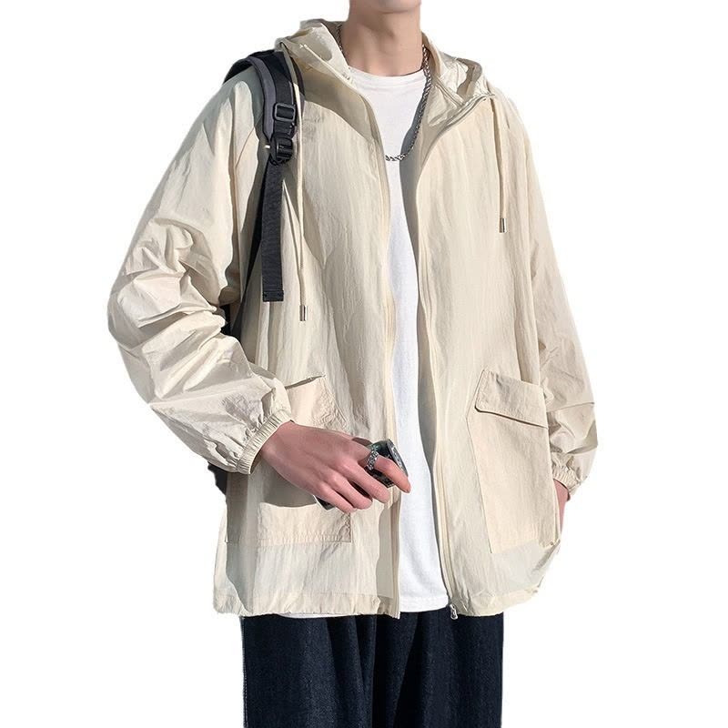 防晒衣男女情侣夏季户外轻薄透气连帽防紫外线防晒服登山运动外套图片