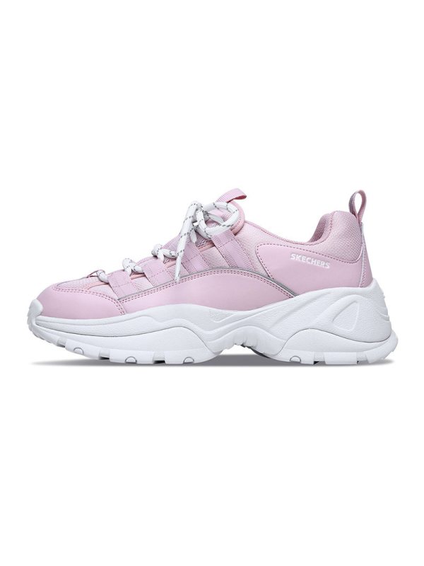 Skechers斯凯奇女鞋新款小白鞋D’LITES厚底增高熊猫鞋老爹鞋13410