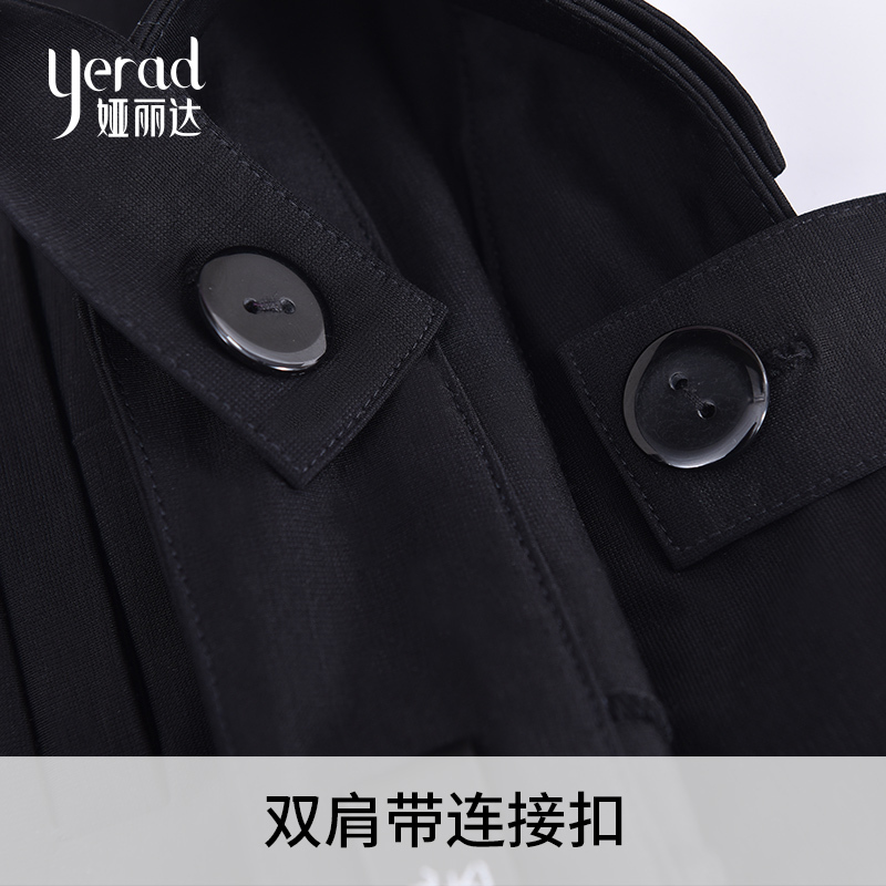 娅丽达女裤2019夏季新款背带裤女七分阔腿裤宽松韩版薄款垂感裤子I2013