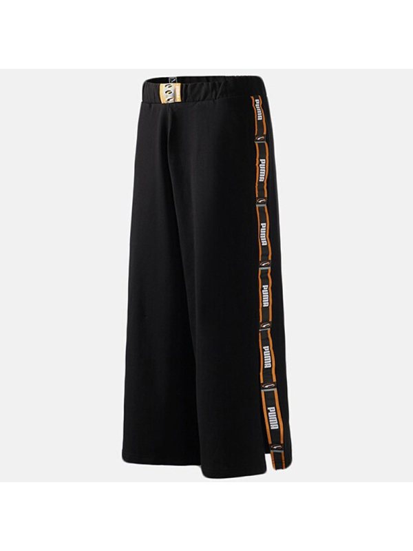 彪马女裤2019夏新款运动休闲裤串标宽松阔腿裤训练长裤579638-01