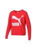 PUMA(彪马)女装 2019春季新款时尚耐磨运动服舒适透气针织卫衣套头衫