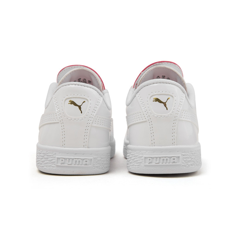 PUMA彪马 Basket Crush Patent 儿童运动休闲鞋 中童大童板鞋 369675