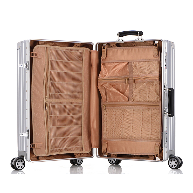 swissgear瑞士军刀行李箱铝框拉杆箱新品金属万向轮行李箱旅行箱登机