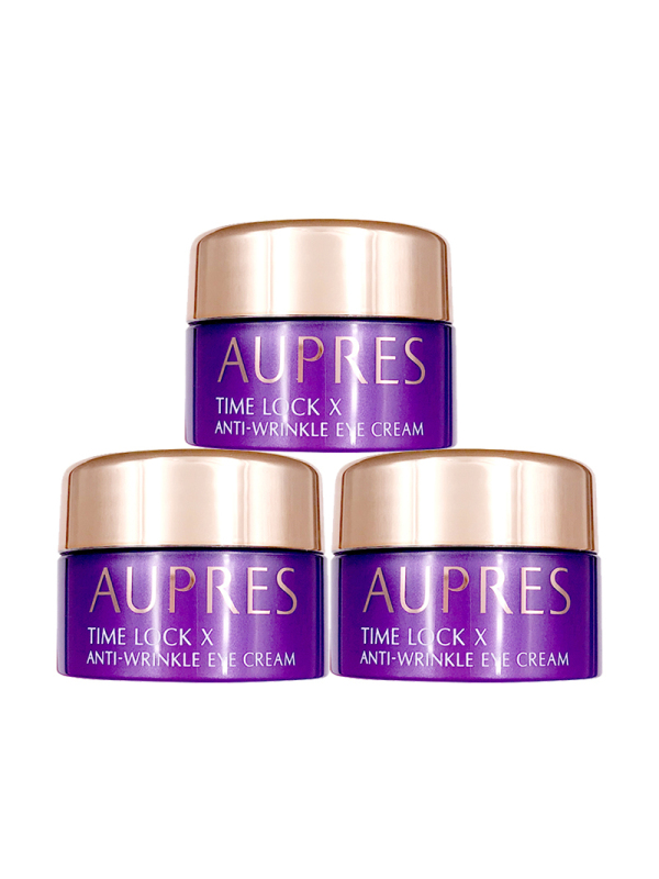 欧珀莱AUPRES时光锁抗皱紧实眼霜 5g*3新老包装随机发货