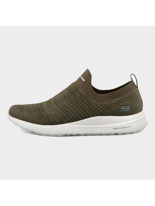 Skechers斯凯奇男子2019新款时尚一脚套休闲鞋编织布运动鞋52649 51909