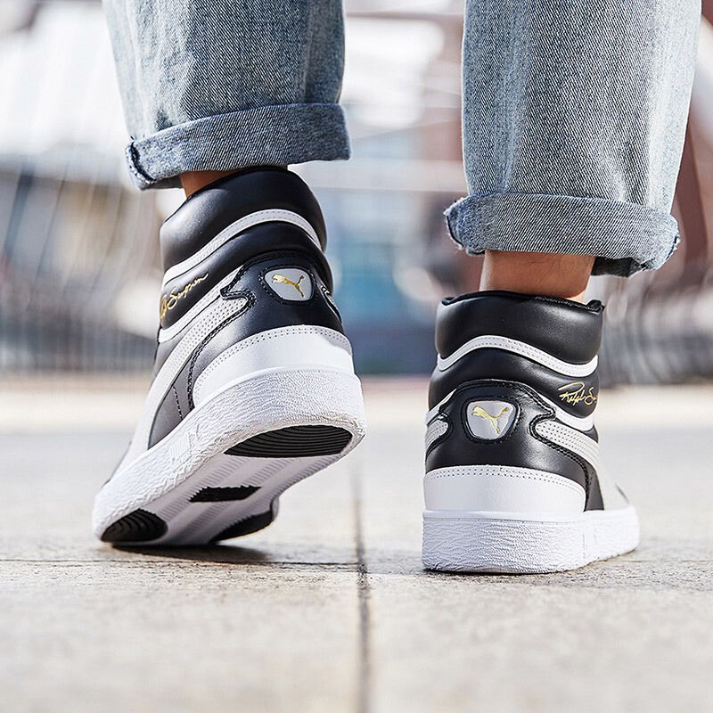 彪马puma李现同款运动男鞋女鞋高帮透气运动鞋休闲经典板鞋370847