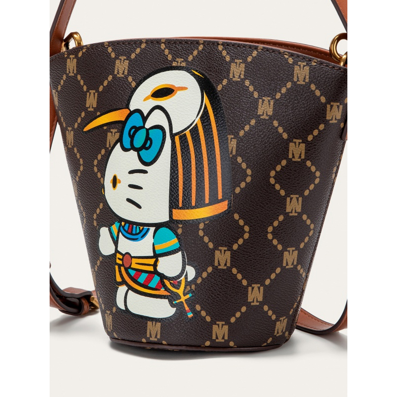 MIRGAM KOSEL 网红小MK女包 Antonia手袋HelloKitty水桶包单肩手斜挎手提包
