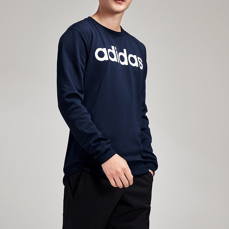 adidas阿迪达斯NEO男装圆领运动休闲卫衣DM4276