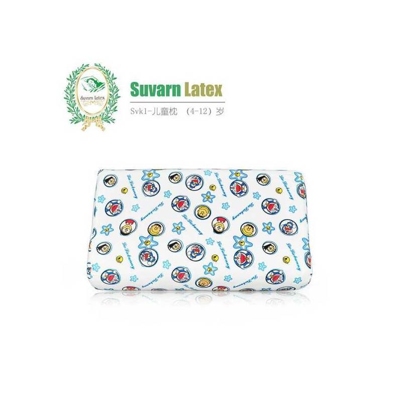 素万Suvarn Latex央视广告产品泰国家纺床上用品多功能枕春季夏季秋季冬季SVK1天然乳胶4-12岁枕芯枕头