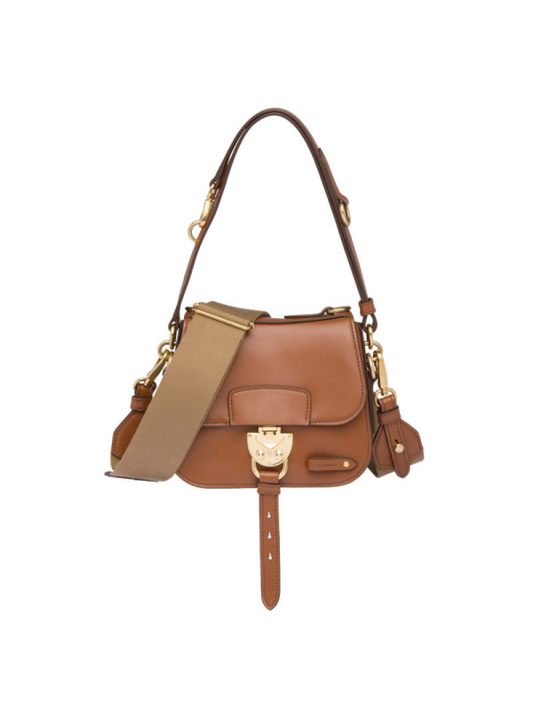 【预定】MIU MIU/缪缪 CITY CALF 小牛皮单肩包 5BD171 OOO