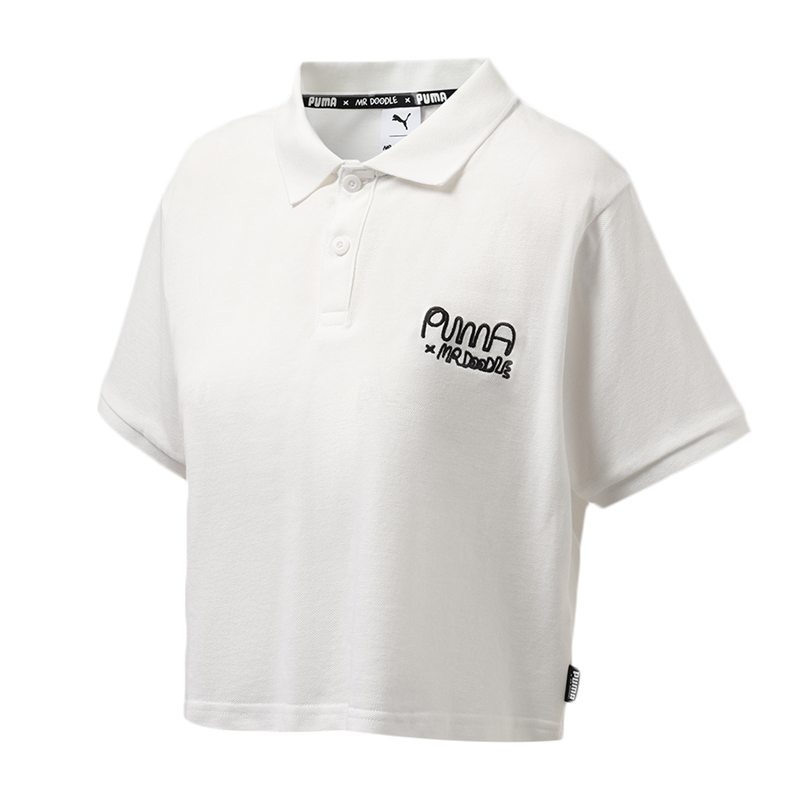 【自营】PUMA黑标女装 MR DOODLE POLO TEE运动服休闲短袖polo衫