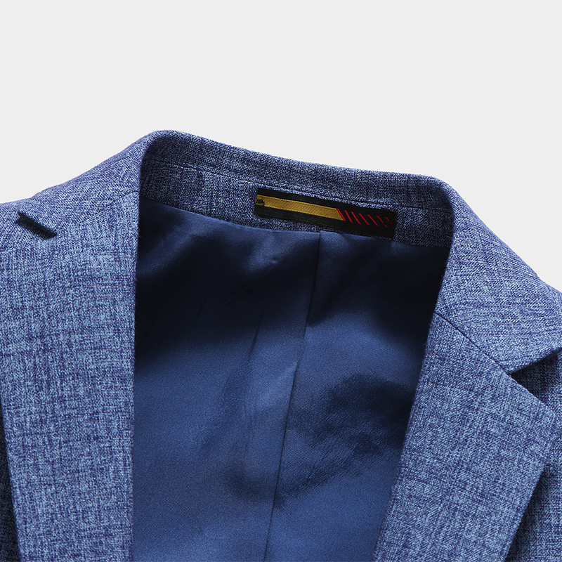 kaiser凯撒西服男秋季新款男士商务休闲西装青年商务外套单西修身男装