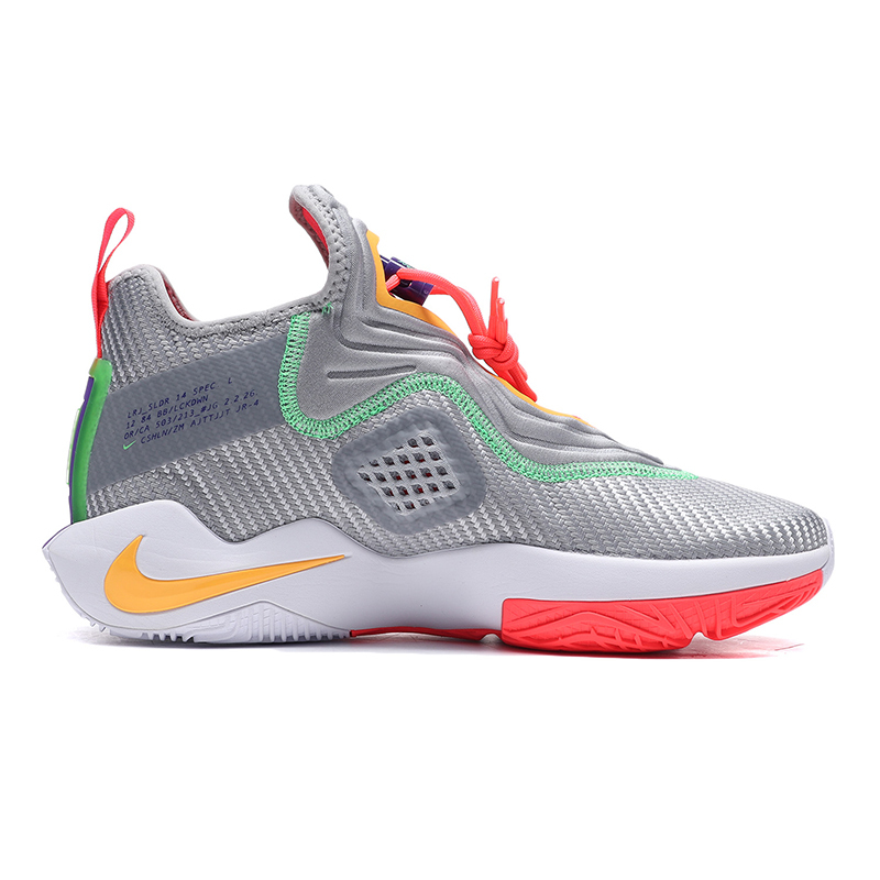 【自营】NIKE耐克男鞋篮球鞋詹姆斯士兵14代中帮实战运动鞋CK6047