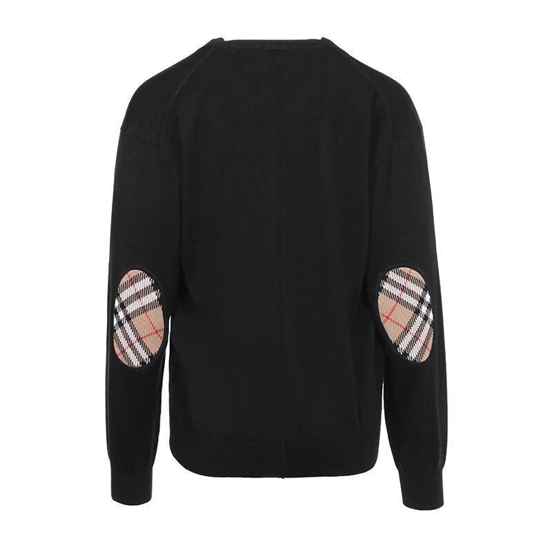 BURBERRY 博柏利 女士羊毛V领长袖开衫 80170121