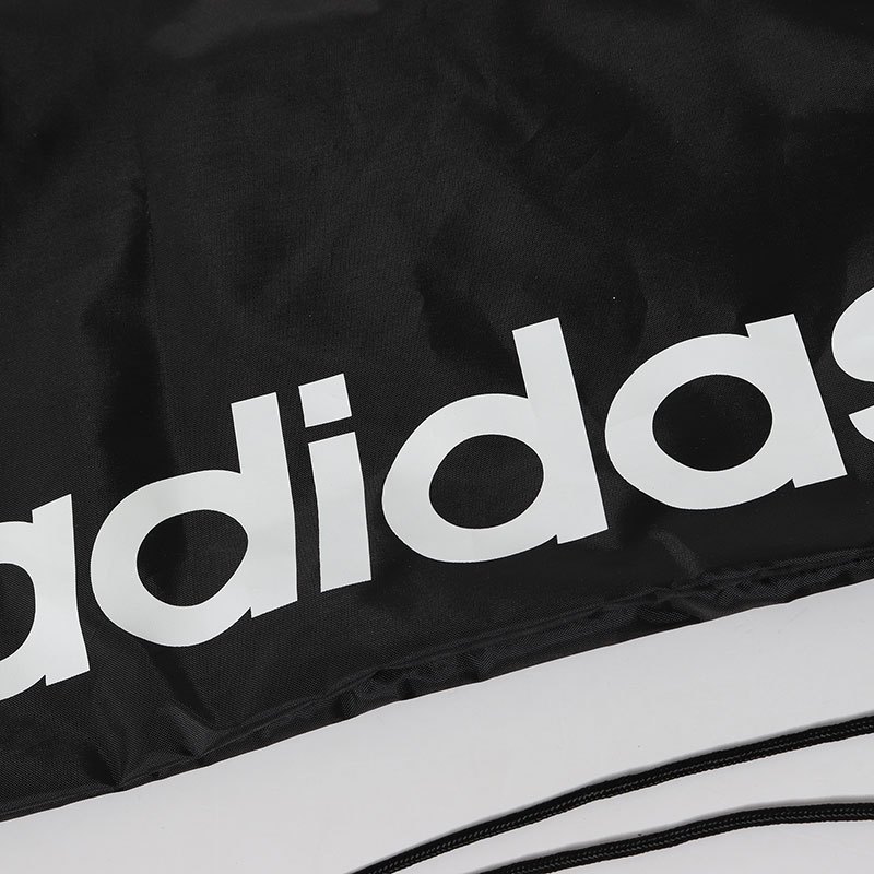 adidas男子女子抽绳包背包训练休闲运动配件DT5714. DT5714黑+白
