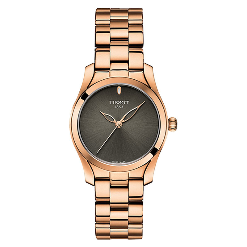 tissot天梭手表海浪系列女士石英手表t1122103306100