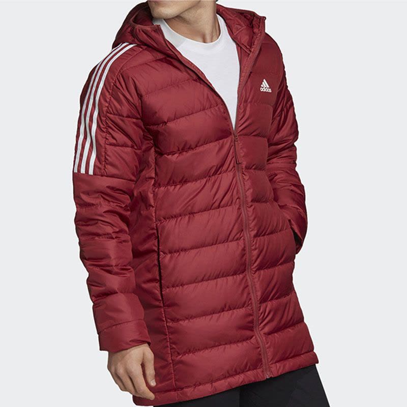 阿迪达斯男装2020冬季正品保暖防风羽绒服休闲外套潮 GH4606图片