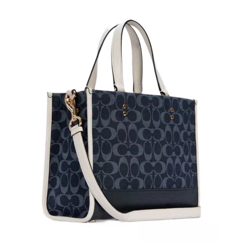 COACH蔻驰 DEMPSEY COACH贴饰手提单肩包 C2826 奢侈品女包图片