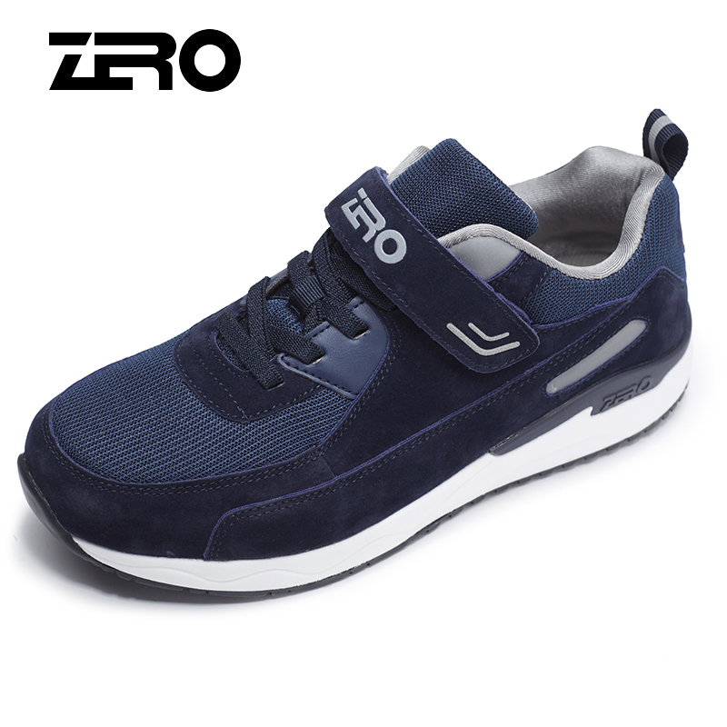 零度安全老人鞋男防滑减震底中老年运动休闲鞋健康鞋爸妈鞋健步鞋