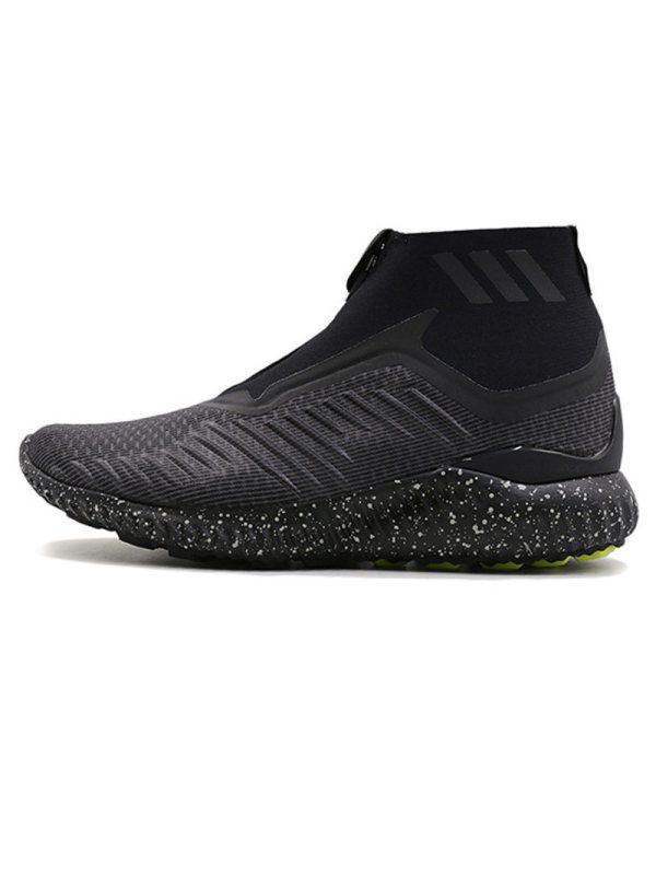 阿迪达斯女子运动休闲中帮拉链保暖跑步鞋BW0209