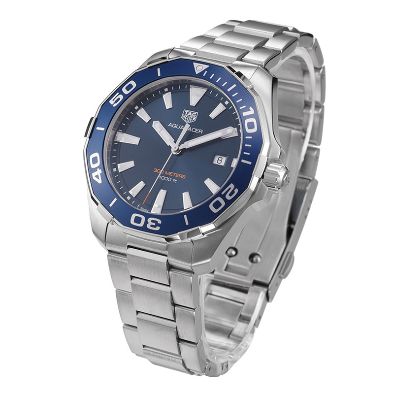 泰格豪雅(TAG Heuer)瑞士手表 竞潜系列石英男士手表WAY101C.BA0746