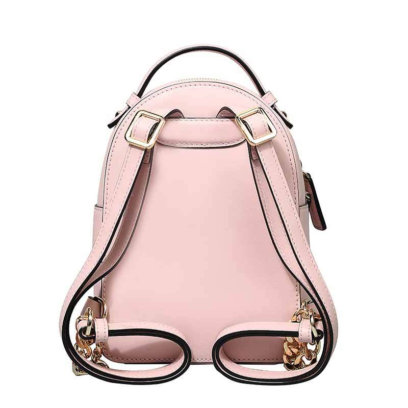 dissona迪桑娜女包真皮双肩包双肩休闲迷你小包包手提链条小背包