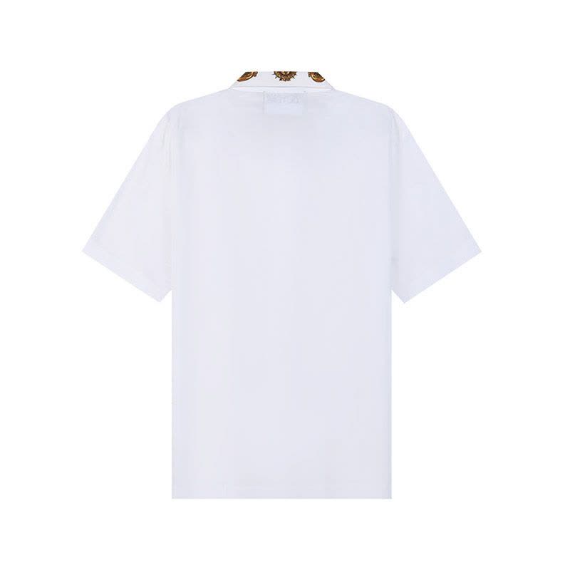 范思哲 VERSACE JEANS COUTURE 男士棉质短袖衬衫72GAL2BC CN002图片