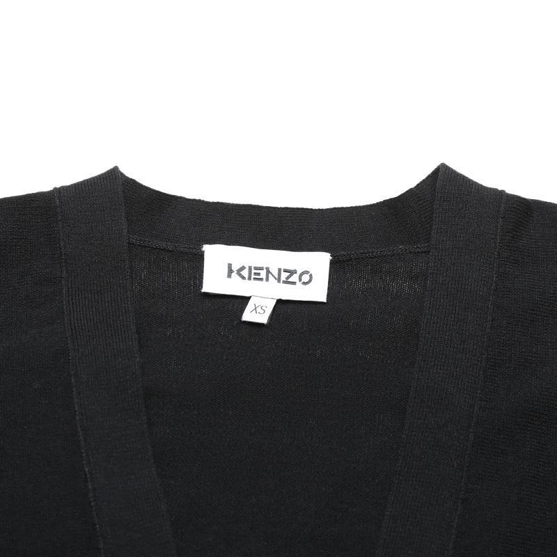 KENZO 高田贤三 女士 棉质长袖V领针织开衫 FB5 2CA581 3TB