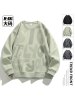 春秋季新款潮流港风男装印花圆领套头卫衣男大码加肥宽松运动休闲