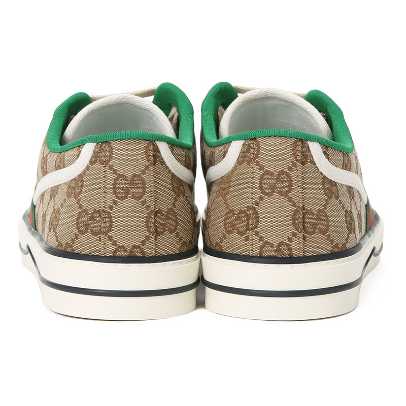 gucci tennis 1977 帆布鞋 经典织带 606111
