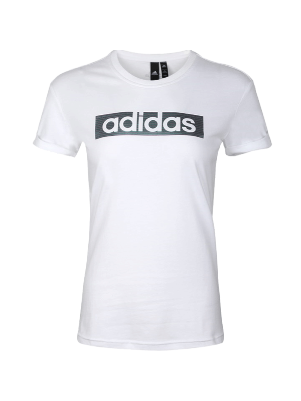 ADIDAS 阿迪夏季女子运动休闲短袖DY8601