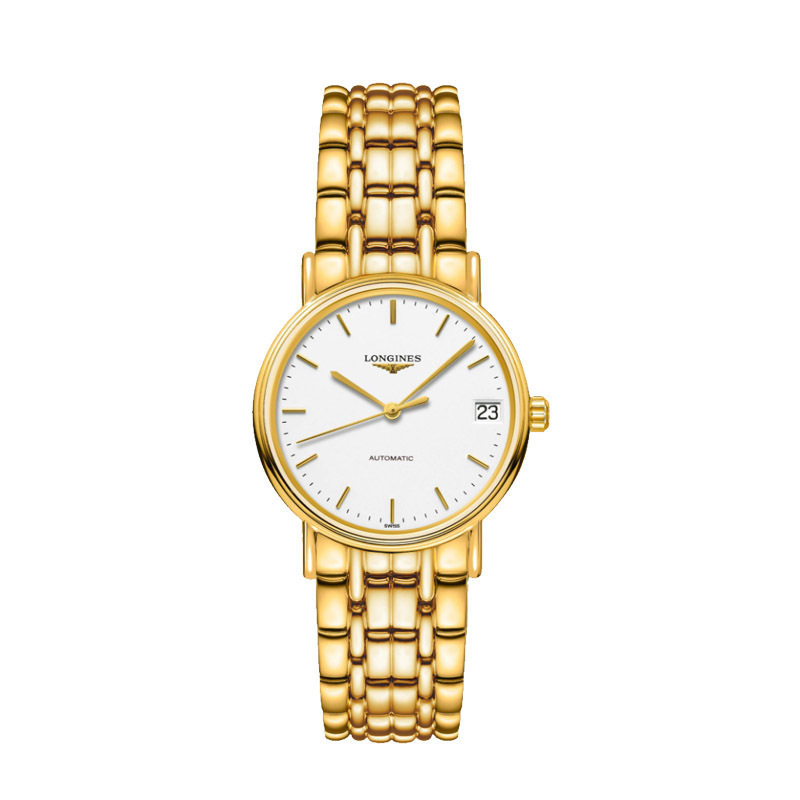 浪琴longines瑞士女表优雅时尚自动机械表女士手表l43222128时尚系列