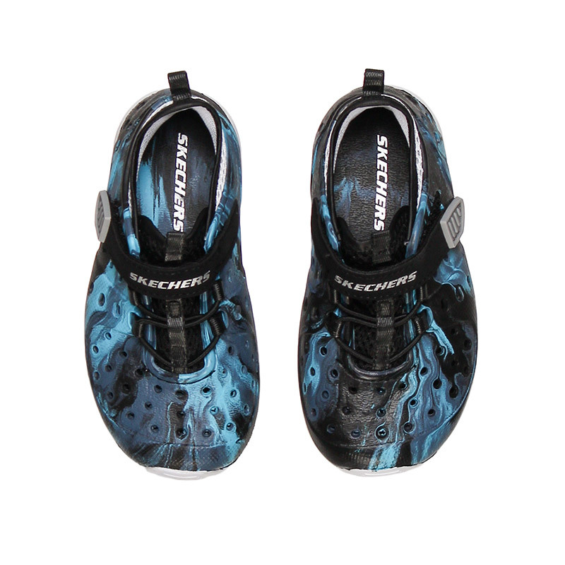 Skechers斯凯奇男婴童休闲鞋时尚低帮轻便运动鞋92811N 92811N/BKLB+浅 /125
