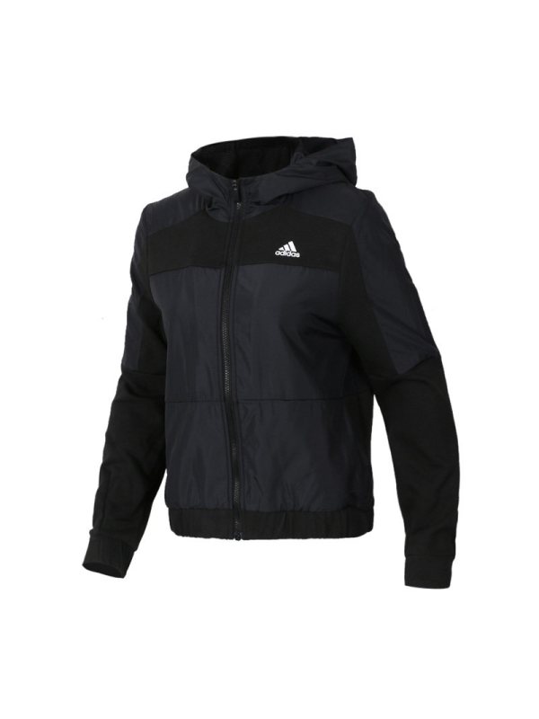 ADIDAS阿迪达斯女子上衣外套休闲连帽夹克DH8138