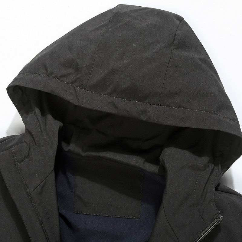 雅鹿男装休闲男式夹克外套连帽百搭休闲男装外套男AS47FCJA30703