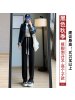 开叉阔腿裤女裤子春秋款新款窄版直筒休闲小个子灰色运动卫裤