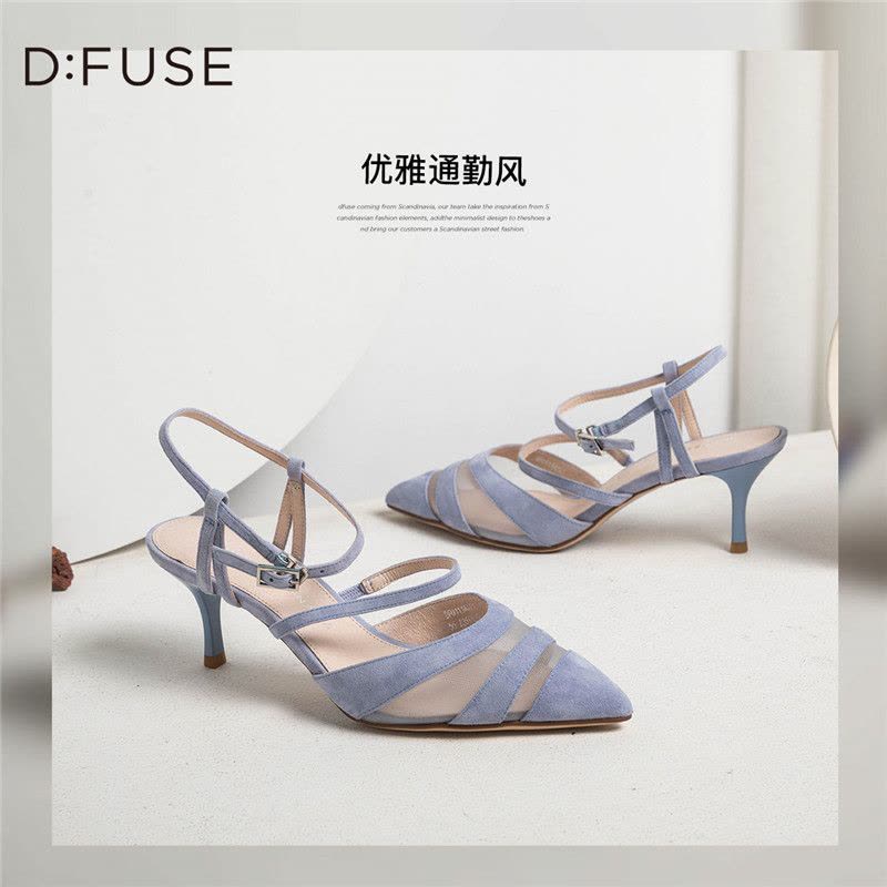 星期六(ST&SAT)旗下新款高跟优雅时装凉鞋女DF01114471图片