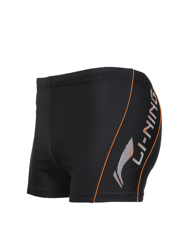 李宁泳裤男平角游泳裤时尚泳衣成人速干沙滩裤温泉专业游泳装备025