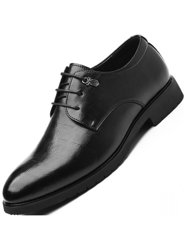 皮鞋男夏透气商务正装皮鞋休闲镂空打孔皮凉鞋洞洞鞋男