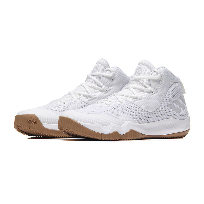 adidas阿迪达斯男子篮球鞋ROSE罗斯实战训练运动鞋CQ0205 CQ0205亮白+晶白
