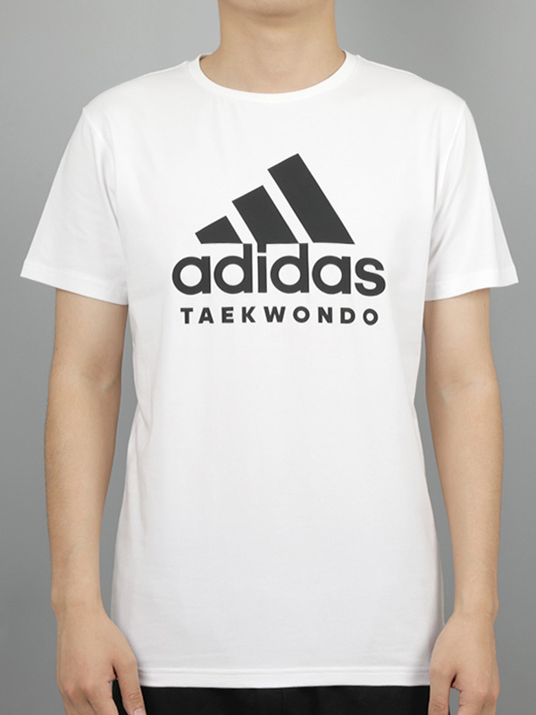 adidas阿迪达斯运动休闲T恤男女同款短袖 ADICTT-WB 白色 S