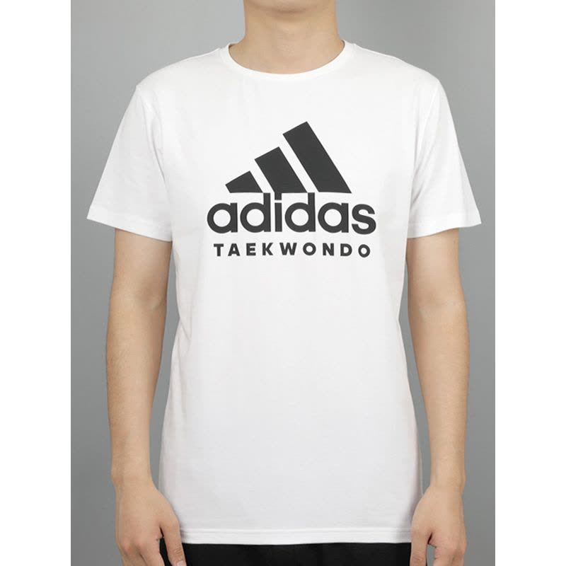 adidas阿迪达斯运动休闲T恤男女同款短袖 ADICTT-WB图片