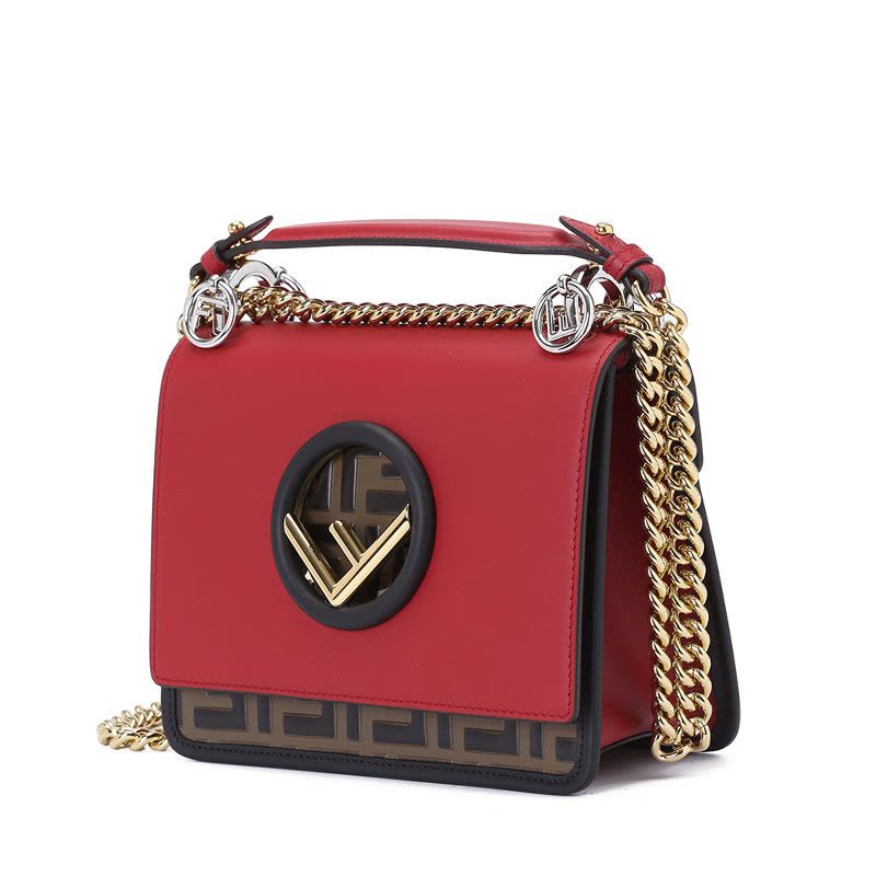 预订FENDI/芬迪 女包KAN I F金属F圆环小号单肩包 8BT286 18.5x14.5x8.5CM图片